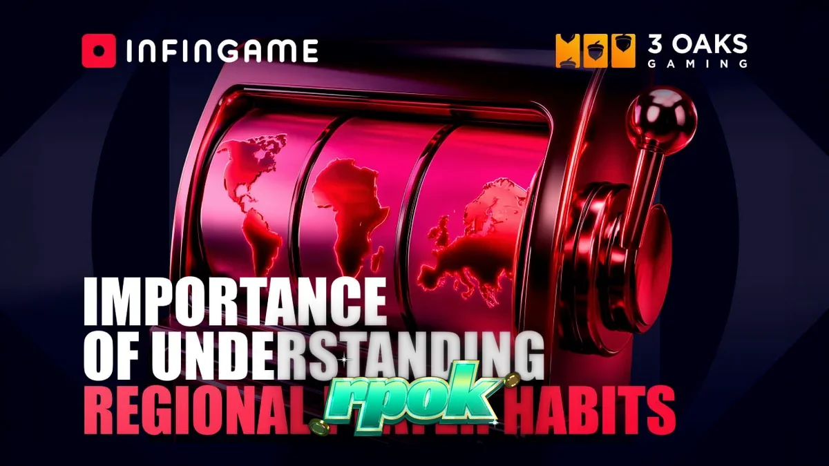Visualisasi abstrak dari data pemain dan elemen permainan slot digital
